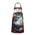 Giroia USA Bald Eagle for Waterproof Apron for Men and Women ,Apron for