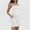 White, variant on Hvot&aat Women's Square Neck Sexy Low Cut Bustier Dress Y2K Spaghetti Strap Backless Going Out Mini Dresses with Pockets