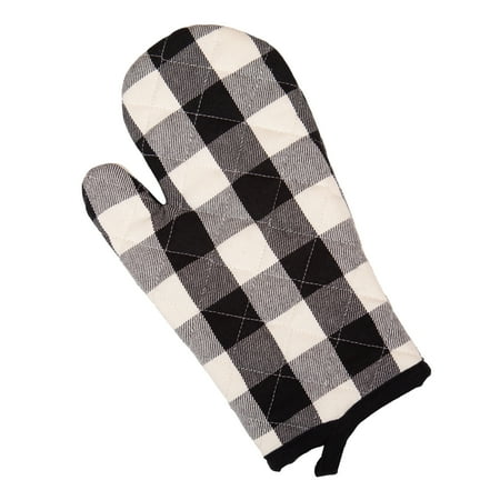 Way To Celebrate Harvest Black Oven Mitt and Pot Holder Set