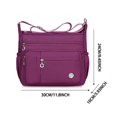 thumbnail image 1 of DGMIOCS Women Shoulder Handbag Roomy Multiple Pockets Bag Ladies Crossbody Purse Fashion Tote Top Handle Satchel Purple, 1 of 4