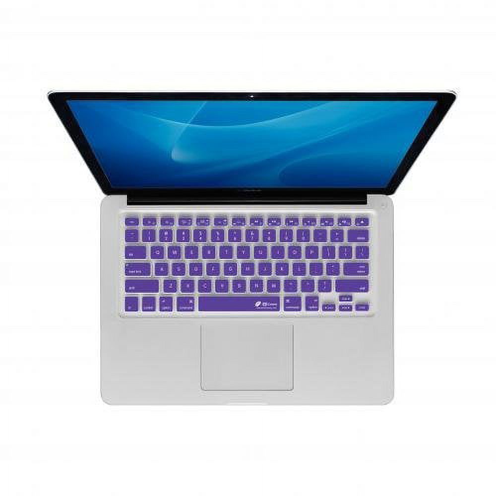 KB Covers Checkerboard Keyboard Cover CB-M-PURPLE - Notebook keyboard protector - purple, clear - image 2 of 2
