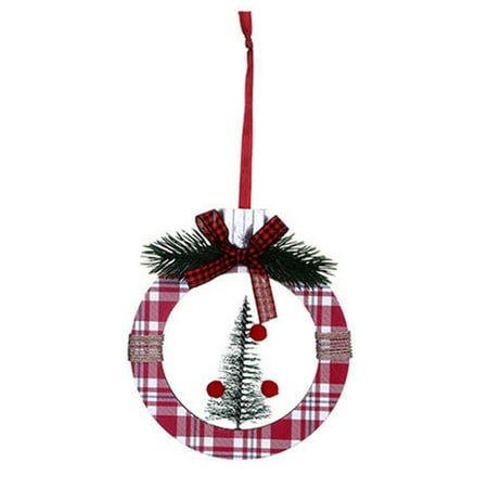 

Popvcly 1Pc Christmas Ornament Pine Tree Christmas Tree Small Pendant D