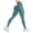 Blue, variant on WULMLEO Scrunch Butt Lifting Leggings for Women Crossover Seamless Workout Leggings V-Shape Tummy Control Athletic Yoga Pants Hot Pink S