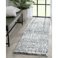 thumbnail image 6 of Well Woven Sentara Ivory Super Thick & Soft Tribal Geometric Runner Rug 2x7 (2'3" x 7'3"), 6 of 8