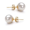 thumbnail image 1 of Aretes Perla Cultivada AAA y Oro 14K Clásico GREG J.M., 1 of 5