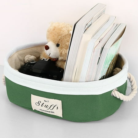 Toy Shelf With Baskets Collapsible Storage Baskets Bin Container With Handle Toys Storage Organizer Shelf Basket,3 Size ()