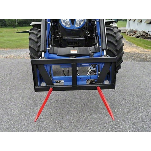Euro Global Hay Bale Spear Attachment - 2x49" Prong - 3000 Lbs