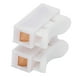 thumbnail image 2 of Terminal de engarce, 500 piezas Terminal C de conector de empuje de 2 pines adaptado a la perfección NikouMX herramienta, 2 of 8