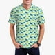 thumbnail image 1 of Balery Cute Dinosaur Blue Green Camisa Polo de Hombre con Estampado, de Manga Corta y Tejido Medio, Camisa Tipo Golf Polo-3X-Large, 1 of 6