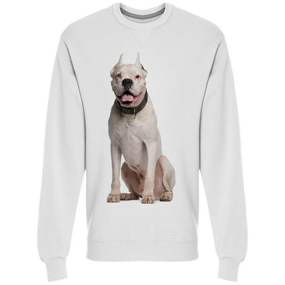 Boxer With Ears Cut Sweatshirt Men -Image by Shutterstock, Male Large