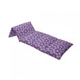 thumbnail image 4 of Flower Floor Pillow Lounger Cover, Lilacs Illustration Greenery Field Freshness Hydrangea Design, Nap Mat Printed Fabric Case for 5 Pillows, 88" x 36", Pale Blue Purple White, by Ambesonne, 4 of 5