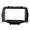 thumbnail image 1 of Mount Fascia, Seamless Fitment Fixed Setting 2 DIN CD Panel Trim  Replacement For AYGO 2014-2015 For Car Modification, 1 of 8