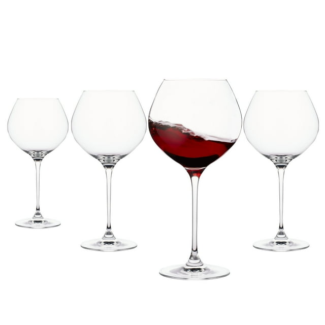 Galateo Verres à Vin Rouge Bourgogne Italia Cristal (Ensemble de 4)