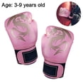 thumbnail image 2 of Guantes de boxeo para niños Guantes de boxeo para jóvenes, Guantes de boxeo de entrenamiento para niños y niñas Adecuados para sacos de boxeo, Kickboxing, Muay Thai Adepaton CPB-DE-SSW214-12, 2 of 5