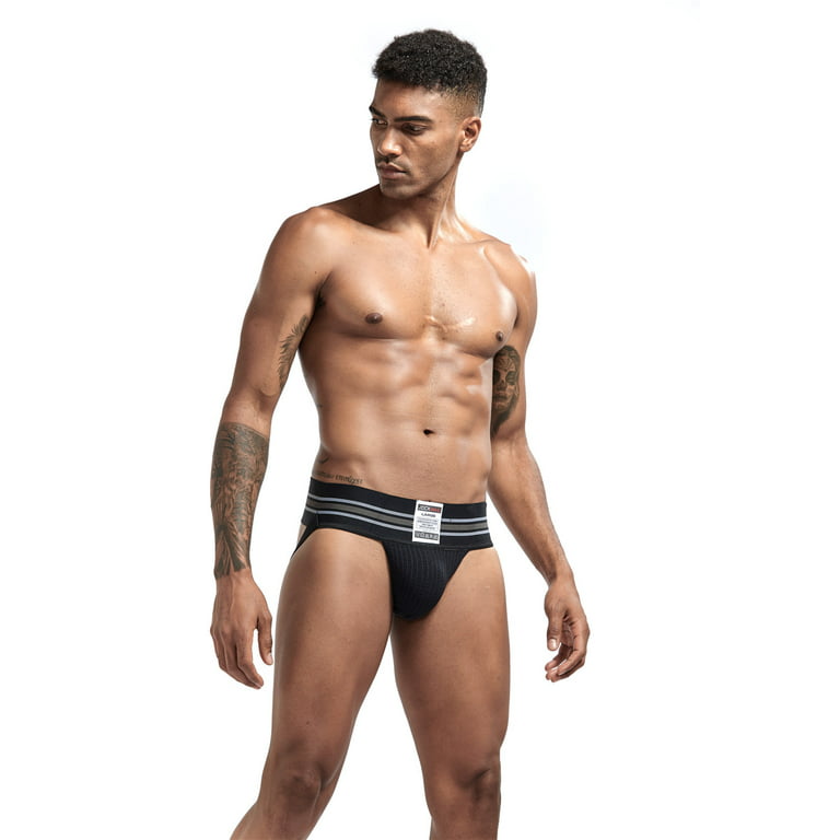 MIZOK Men's Jockstrap Underwear - Athletic Supporter - Adult and