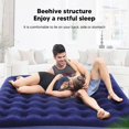 thumbnail image 4 of Inflatable Mattresses Thickened High Resilience Flocked Top Easy To Inflate Camping Portable Sleeping Mat, 4 of 5