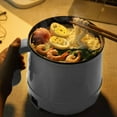thumbnail image 4 of LEHOZIHEQ Hot Pot Electric With Steamer, Rapid Ramen Cooker, 1.7L Non-Stick Rapid Noodle Cooker, for Pasta, Noodles, Egg, Soup, 4 of 9