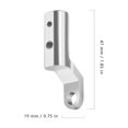 thumbnail image 3 of Espejo retrovisor expansor soporte motocicleta adaptador universal montaje plata Sywqhk Accesorios para bicicletas, 3 of 3