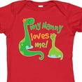 thumbnail image 4 of Inktastic My Nanny Loves Me Grandson Dinosaur Boys Baby Bodysuit, 4 of 5