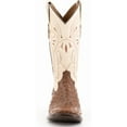 thumbnail image 4 of Ferrini Mens Colt Full Quill Ostrich Square Toe Cowboy  Mid Calf Dress Boot, 4 of 7