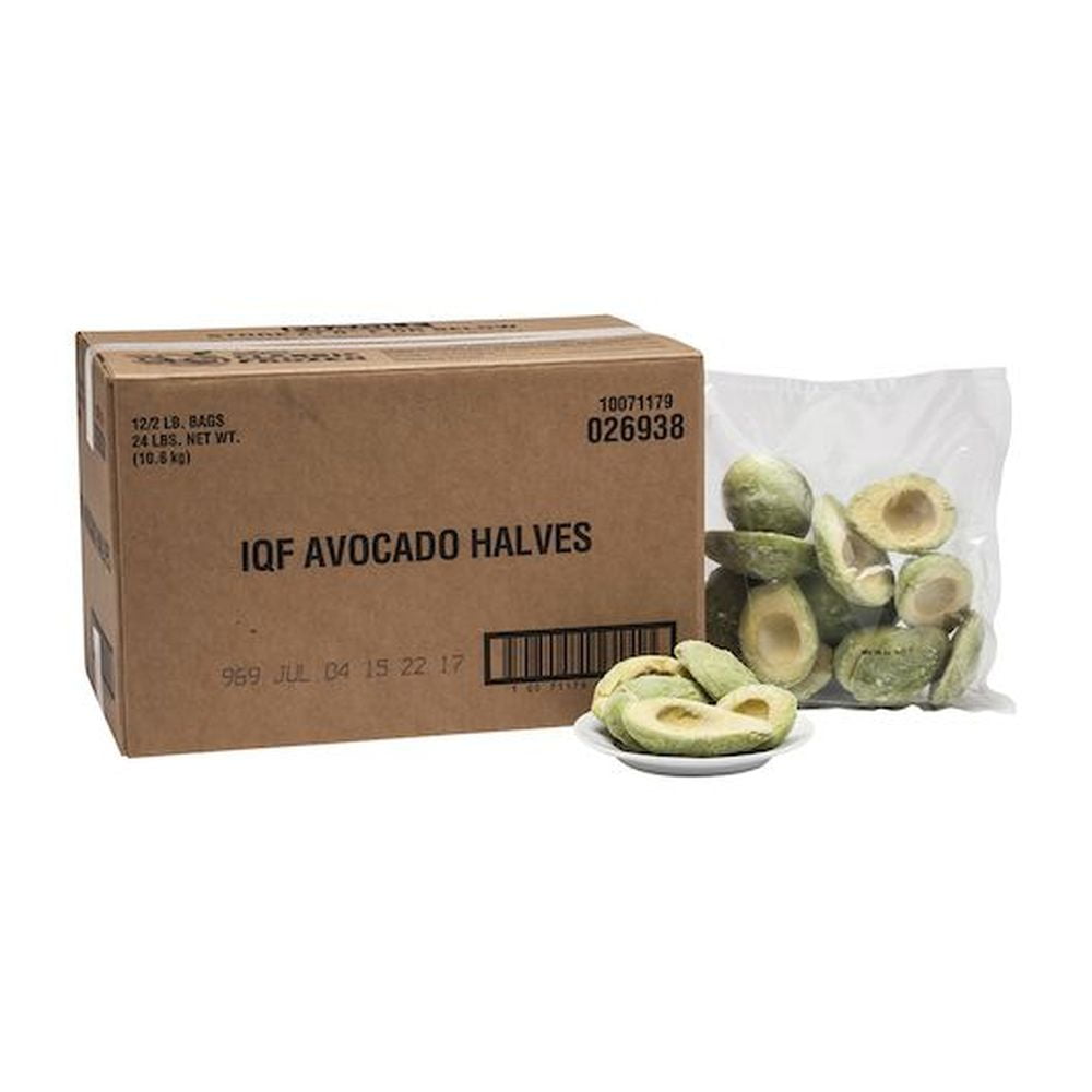 Simplot Harvest Fresh Avocado Halves, 2 Pound -- 12 per case