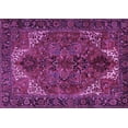 thumbnail image 1 of Ahgly Company Indoor Rectangle Persian Purple Traditional Area Rugs, 7' x 10', 1 of 4