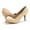NUDE/SUEDE, variant on Women's New Classic Elegant Party Wedding Shoes Versatile Low Stiletto Heel Dress Platform Pumps Shoes PINK/SUEDE TIFFANNY size 10
