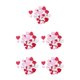 thumbnail image 2 of Monstrate 60 Pieces Valentines Craft Toddler Toys Multifunctional Hand-held Inflated Child Doily Adorable for Celebrating Usage Type2 NO2, 2 of 6