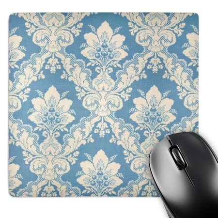 3dRose  Victorian Blue n Off White Damask  MousePad price history on PriceWatchPro