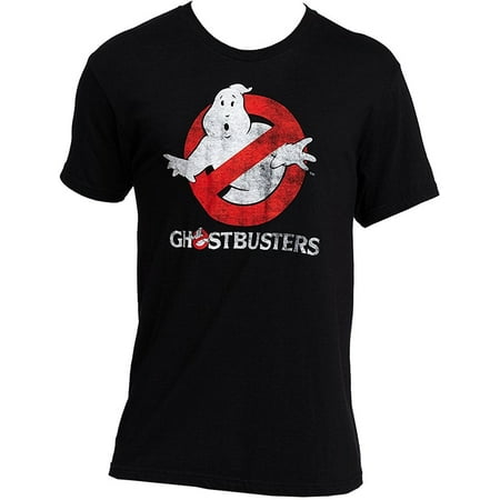 Ghostbusters Faded Logo to Go Adult Black T-Shirt | Walmart Canada