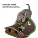thumbnail image 2 of Juguete para Gato con Ratón, 9 Agujeros para Ratón, Juguete Interactivo para Mascotas, Gatos, Juguete Interactivo para Gatos, Uso Conveniente, 2 of 8