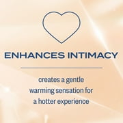 K-Y Warming Liquid Lube, Sensorial Personal Lubricant, Silicone Based Formula, Safe to Use with Condoms, For Men, Women and Couples, 2.4 FL OZ