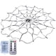 thumbnail image 1 of Luces Telaraña Halloween 70 LED Con Araña Felpa para Exterior Patio, 1 of 9