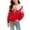 Red, variant on BLVB Girls Fall Winter Clothes Long Sleeve Collared Sweaters Cute Knit Tops Comfy Warm Pullover(Yellow,11-12 Years)