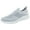 Grey, variant on Mens Shoes Works Men’s Knit Slip-On Sneakers White,11
