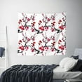 thumbnail image 6 of Balery Cherry Blossoms Pattern Tapestry 60x51 Inches - Large Wall Hanging Tapestry for Bedroom, Living Room, Dorm Decor - Artistic and Aesthetic Room Decor, 6 of 9