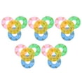 thumbnail image 5 of KAKOWELY 20pcs Mini Swimming Rings Model Decorative Small Swim Rings Tiny Swim Rings Mini House Decors,3.35X"X3.35"X0.98", 5 of 5