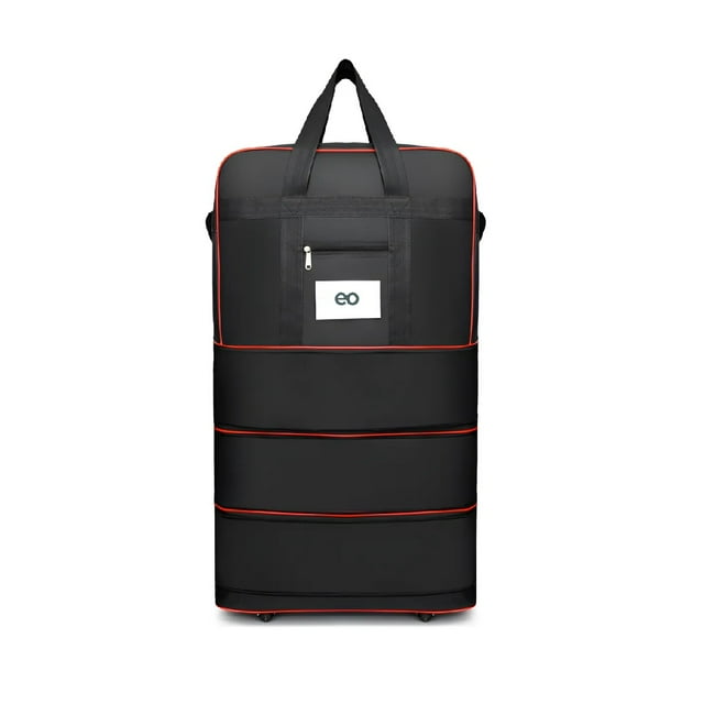 Maleta Deportiva Viaje Bolsa Mochila Gym Con Ruedas Color Negro 60l