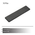 thumbnail image 3 of Unique Bargains Standard Plastic Rectangle Aluminum Extrusion End Cap Black 160x40mm Trolley, Fish Tank Rack, Storage Rack 10Pcs, 3 of 5