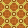 thumbnail image 1 of Ahgly Company Indoor Square Patterned Orange Red Orange Area Rugs, 7' Square, 1 of 6