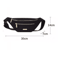thumbnail image 4 of Riñonera Multiusos Impermeable De Gran Capacidad Para Mujer negro, 4 of 5