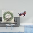 thumbnail image 2 of Funda de almohada,Funda de almohada navideña 2023 de 18 x 18 pulgadas,suave para interiores,Estatua de toro de resina,Pintura Resina Toro Estatua Escultura Inicio,Figuras de animales de toro, 2 of 8
