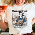 thumbnail image 5 of Thanksgiving Family Dysfunction Retro T-Shirt, Funny Holiday Humor Tee for Sarcastic Families, 5 of 6