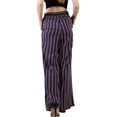 thumbnail image 3 of Womens Stripe Palazzo Pants, 3 of 7