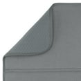 thumbnail image 5 of Unique Bargains Absorbent Microfiber Kitchen Drying Mat 17.7*15.7 in Gray, 5 of 6