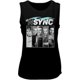 thumbnail image 1 of NSYNC 1995 American Boy Band Music Group Portrait Picture Ladies Muscle Tank Top, 1 of 5