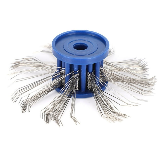 Cepillo de pulido para texturizado de 0,3 mm, herramienta para hacer joyas con gancho