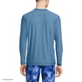 thumbnail image 2 of Lands' End Men's Tall SunShade UPF 50 Long Sleeve Swim Tee Rash Guard, 2 of 6