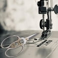 thumbnail image 4 of Retro Style Sewing Scissors Handcraft Art Work and Everyday Use Embroidery Threading Dressmaker Needlework Stitch Sharp Cutting Tailor hand scissors, 4 of 7