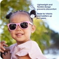 thumbnail image 3 of Goldbug Baby Sunglasses for Boys and Girls, Infant and Toddler, Pink, 3 of 5